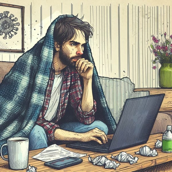 Not good at being sick