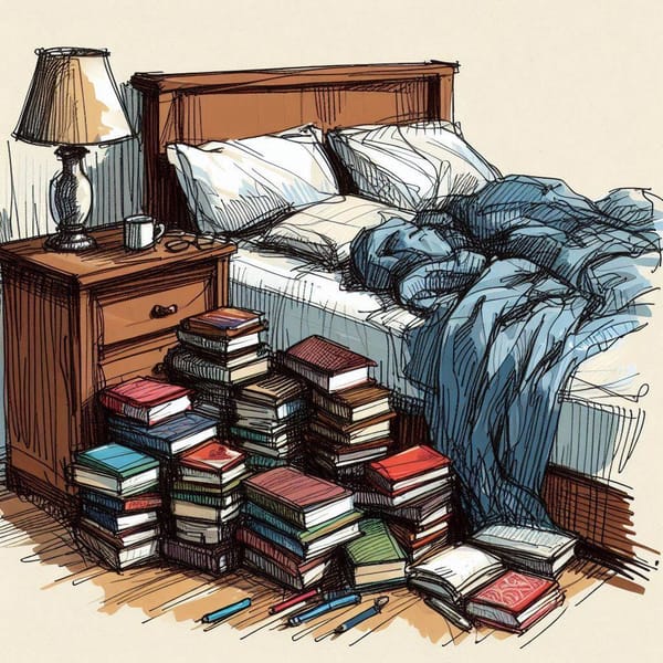 Old friends and unread books